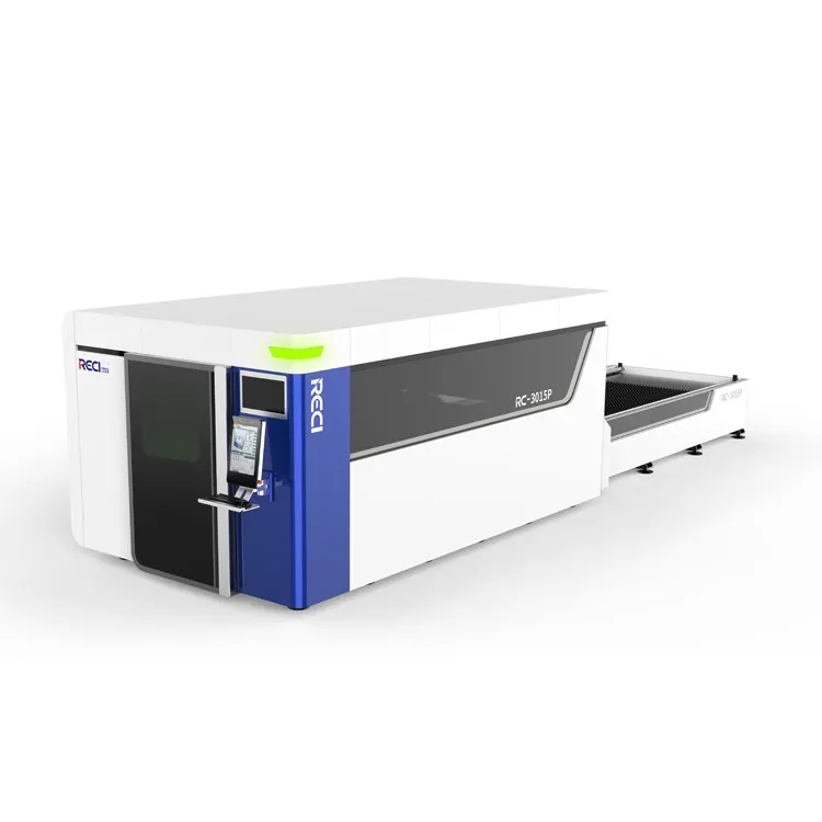 Economical Fully Enclosed Model With Exchange Table Fiber Laser Cutting Machines