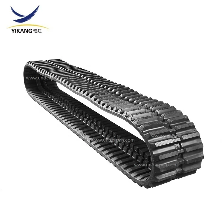 400x72.5x74W cheap mini excavator rubber track used for trucks