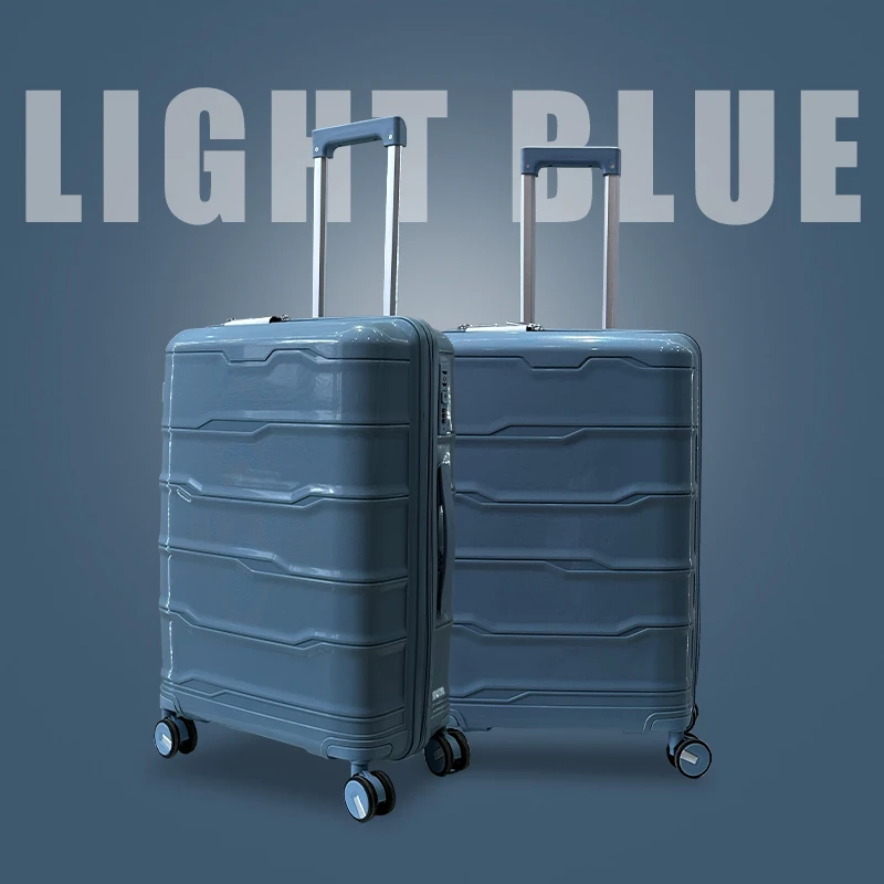 Marksman New Arrival Unisex Aluminium Alloy Luggage Hot Style Custom Airport Bag with TSA Lock and Spinner Caster PP Material