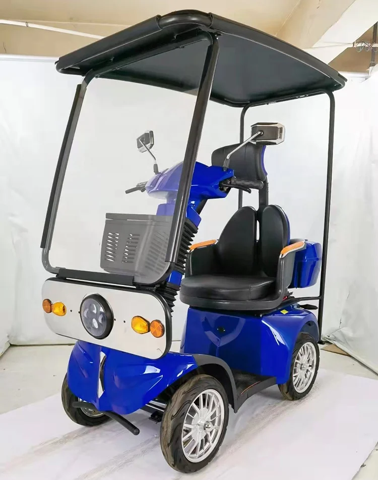 40/80km(customizable) mobility scooter car 2 seat top medical four wheel mobility scooter electric car