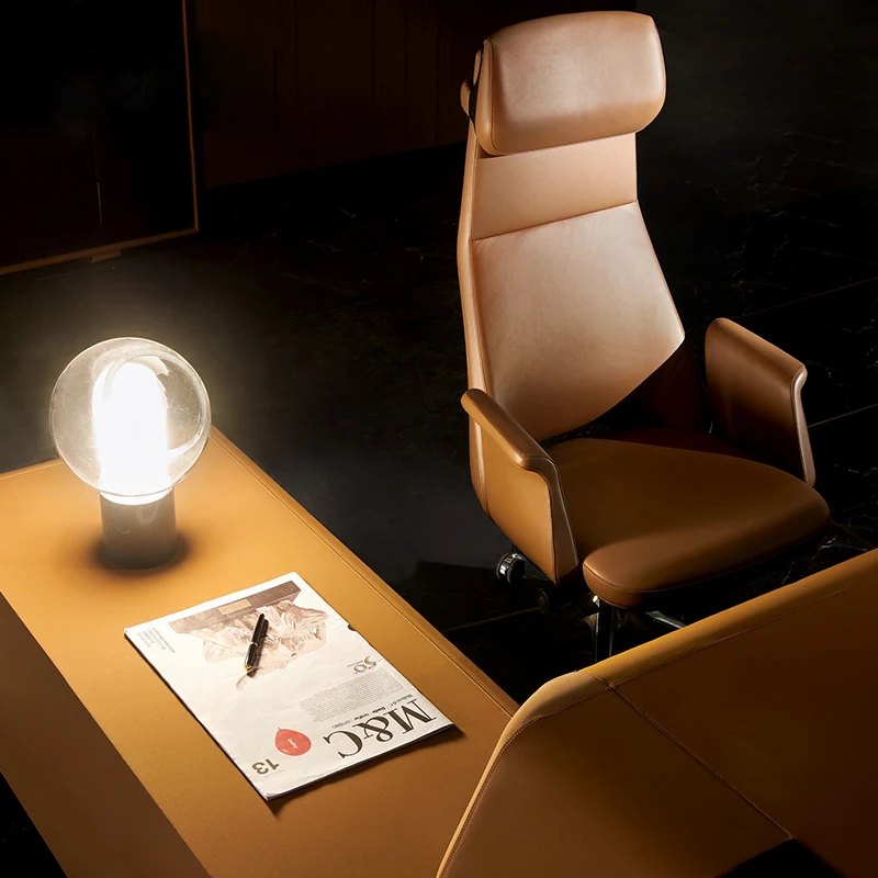 
 Генеральный директор Boss директорское офисное стол H-05 большого размера административные рабочие столы роскошный офисная мебель стол с деревянной облицовкой  