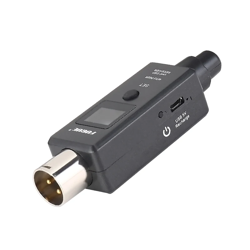 
MUT-002 UHF Wireless Microphone System Wired to Wireless Microphone transmitter microphone adapter 