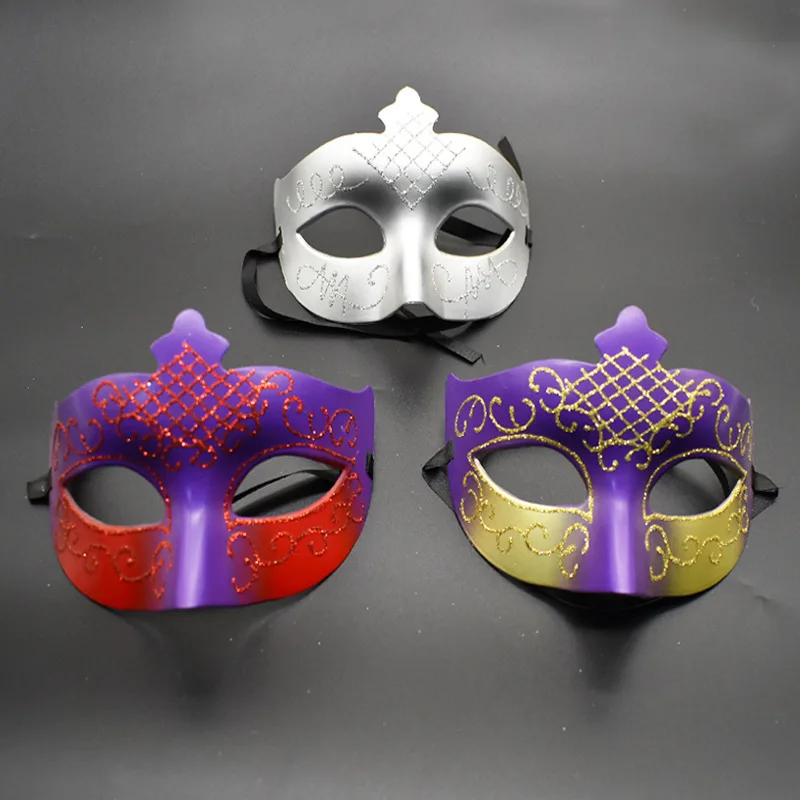 Hot Sale Colorful Half Face Mask For Masquerade Halloween Cosplay Prom Christmas Wedding Mardi Gras Party Decoration Stage Props