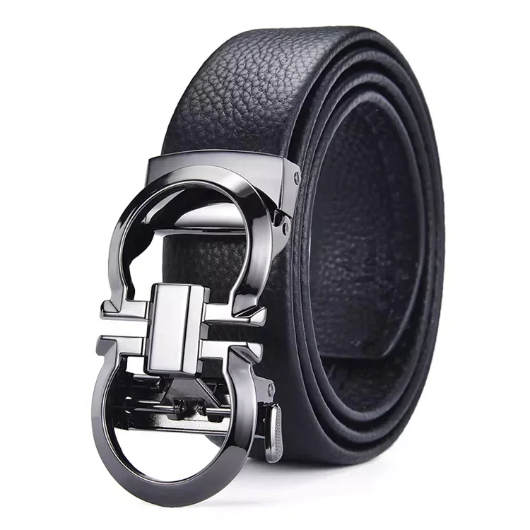 В 2022 популярный роскошный мужской кожаный ремень оптом высококачественный кожаный ремень