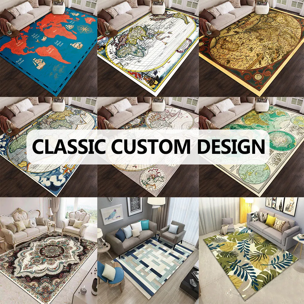 Custom Design Brand Logo Welcome Mats Floor Bath Outdoor Kitchen Rubber Entrance Mat Carpets and Rugs Area