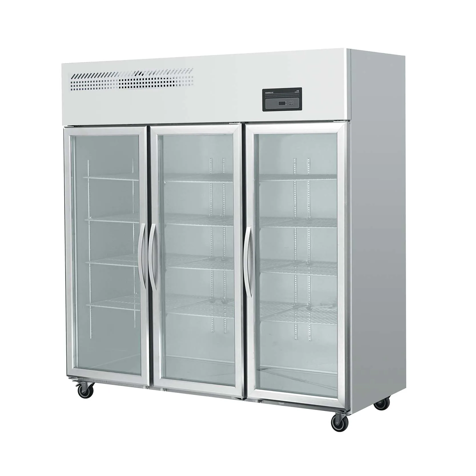 High quality factory direct sale stainless steel 4 doors refrigerator