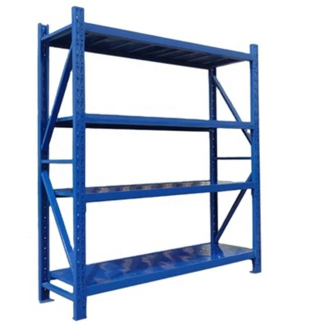 High-Quality Adjustable Iron Frame Heavy-Duty Warehouse Rack Adjustable Pallet Racking System Strong Load-Bearing