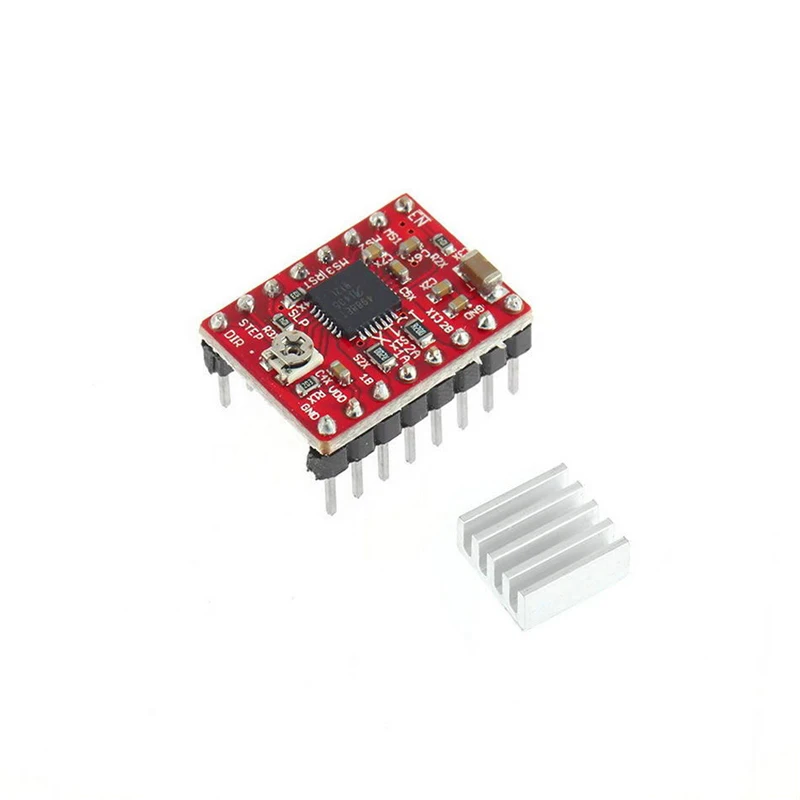 Factory Outlet High-grade Original Chip with Retail Package Red A4988 Stepper Motor Driver for 3D Printer