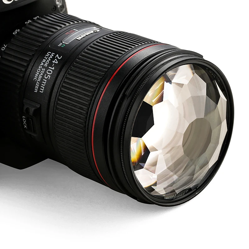Factory Price Optical Glass Fine Workmanship Eco-Friendly Kaleidoscope Lens Filter Camera