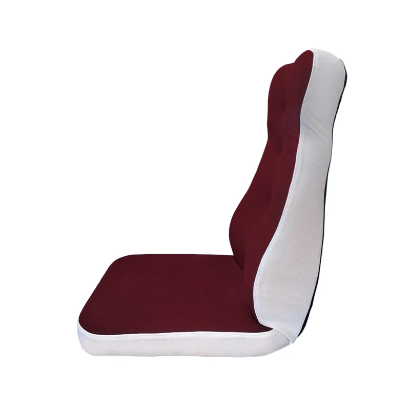 
China Factory Adjustable Polyurethane Foam Folding Floor Back Chair 