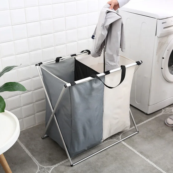 Foldable Washing Storage Dirty Clothes Bag Laundry Cloth Hamper Sorter organizer