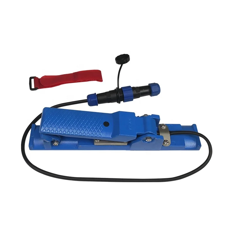 Electrical Deadman Handle Control for Remote Control of Blast Pots Deadman Switch