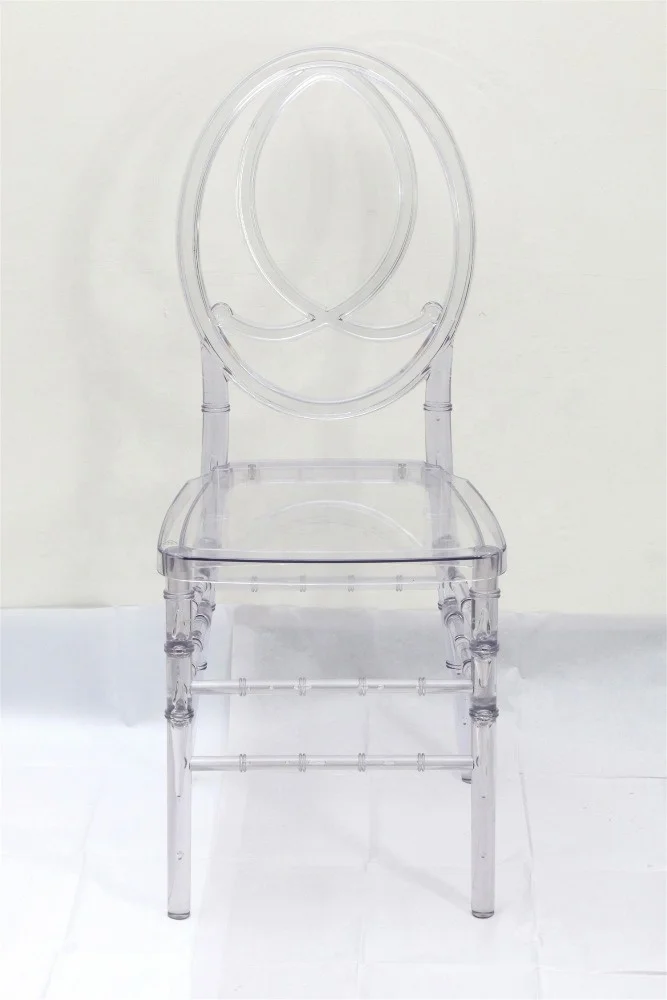 factory supply wholesale clear wedding resin phoenix chair