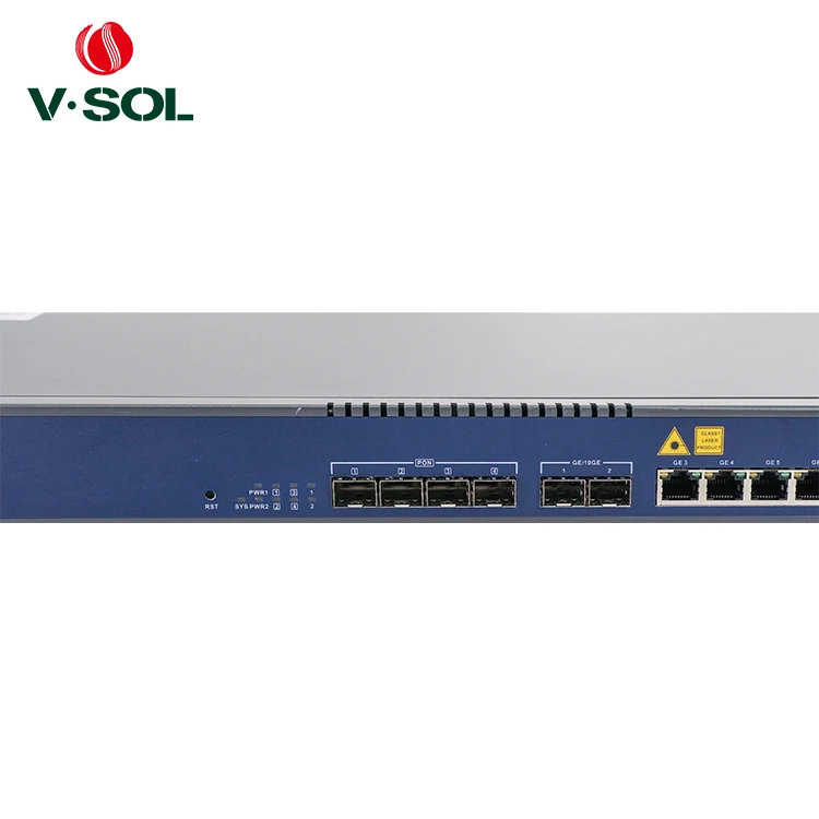 4 pon ports optical line terminal ftth olt gpon with 4 sfp