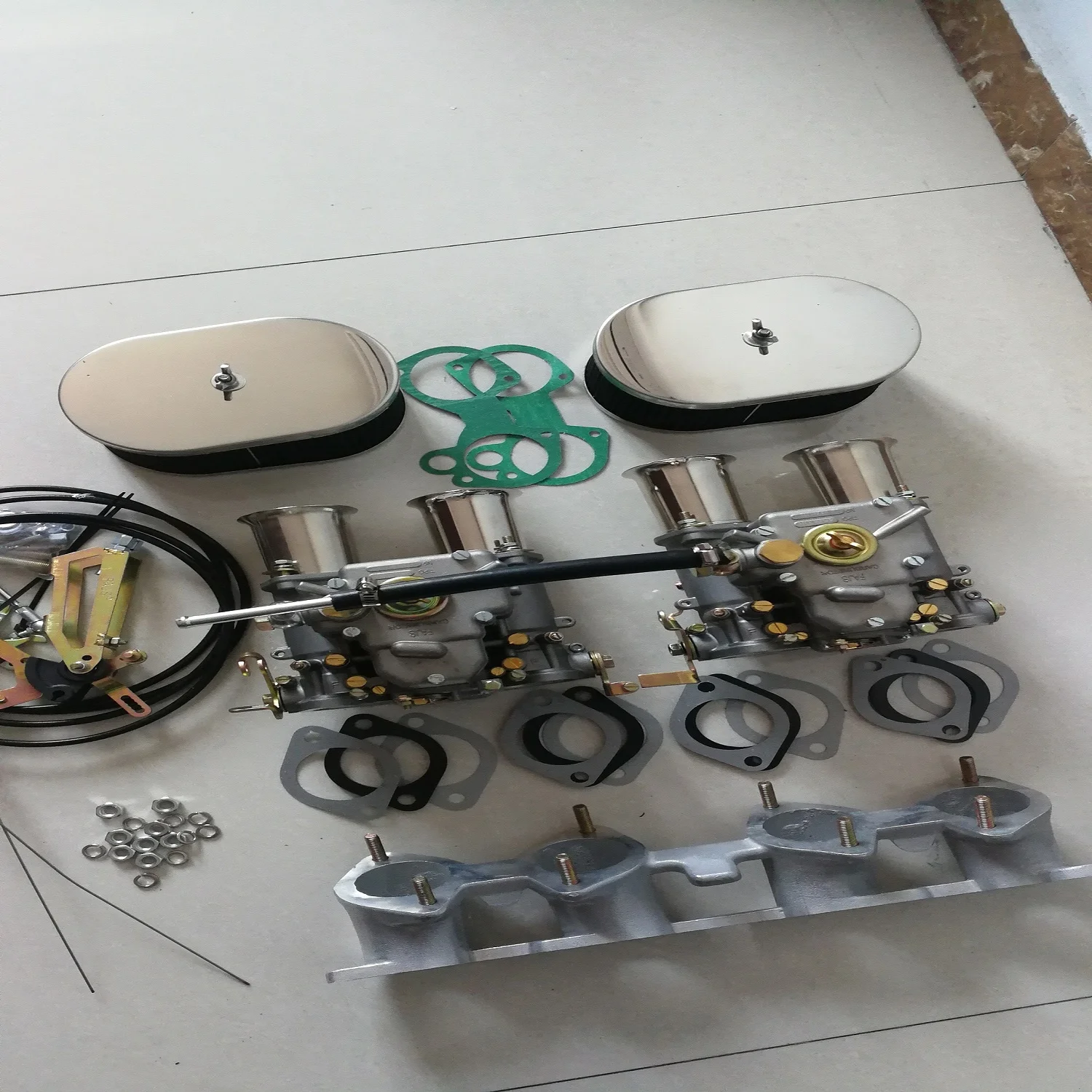 Комплект карбюратора FAJS без CZ2-2-45-1 twin 45DCOE для Volvo B200/230 комплект для преобразования карбюратора с фильтрующим коллектором