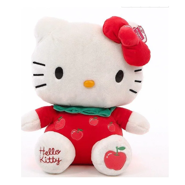 
Popular cute soft stuff plush ice cream hello kitty cat for kids toys gifts 