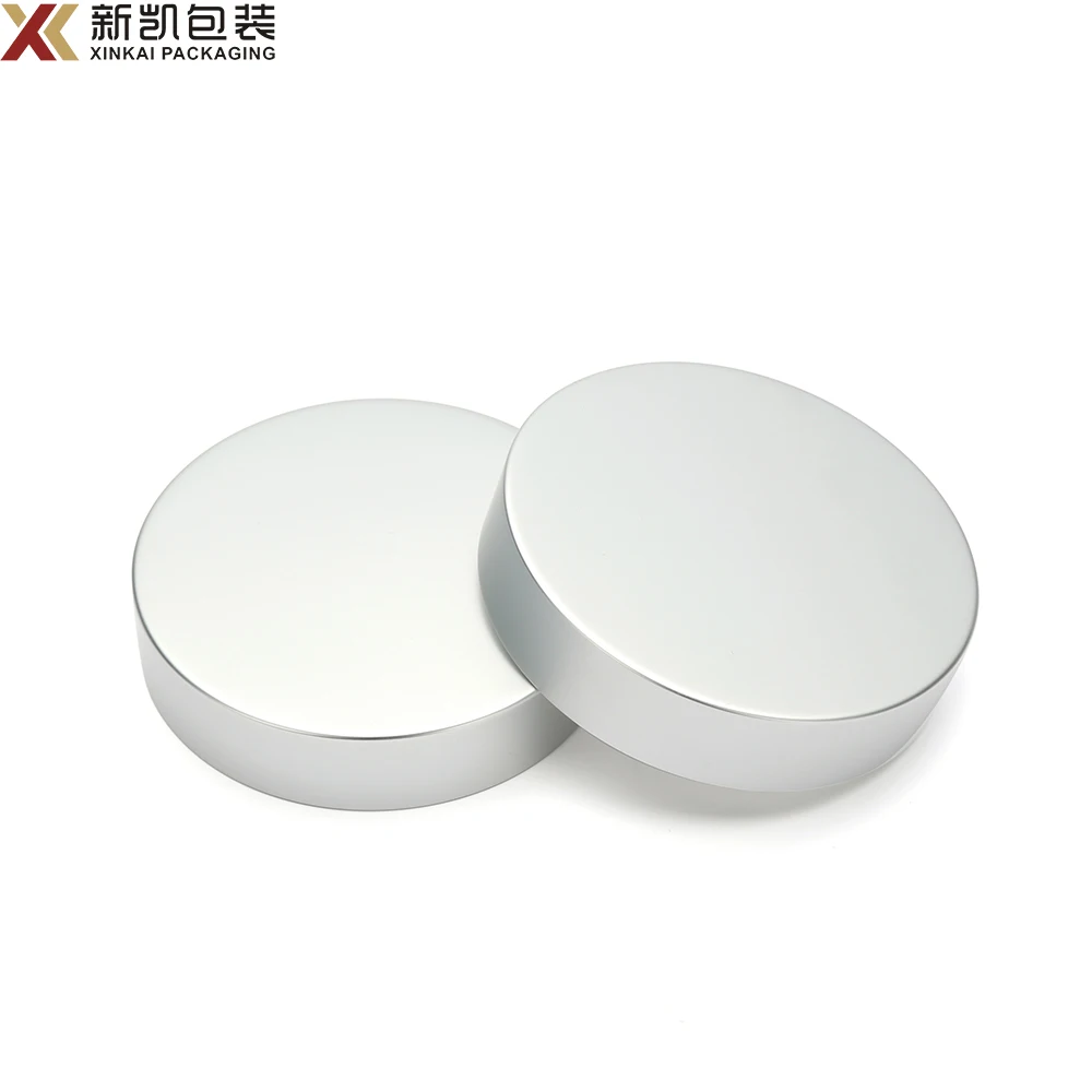 Wholesale 38-400 45-400 53-400 63-400 70-400 89-400 Gold Silver Rose Gold Aluminum Metal Screw Lids Cosmetic Jar Cap Lids