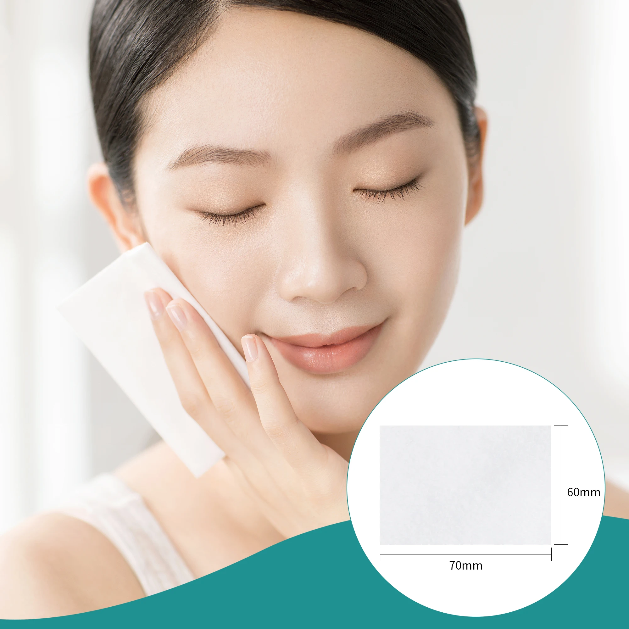 Winner Organic Cotton Pads Square Ultra-thin Makeup Remover Pads Eye Lip Nail Cleaning Cotton Cleansing Pads Remover