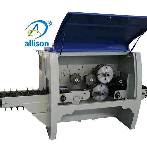 Wooden Saw Machine Multi-blade Saw Cutter Woodworking Log Cutting Sawmill Machinery