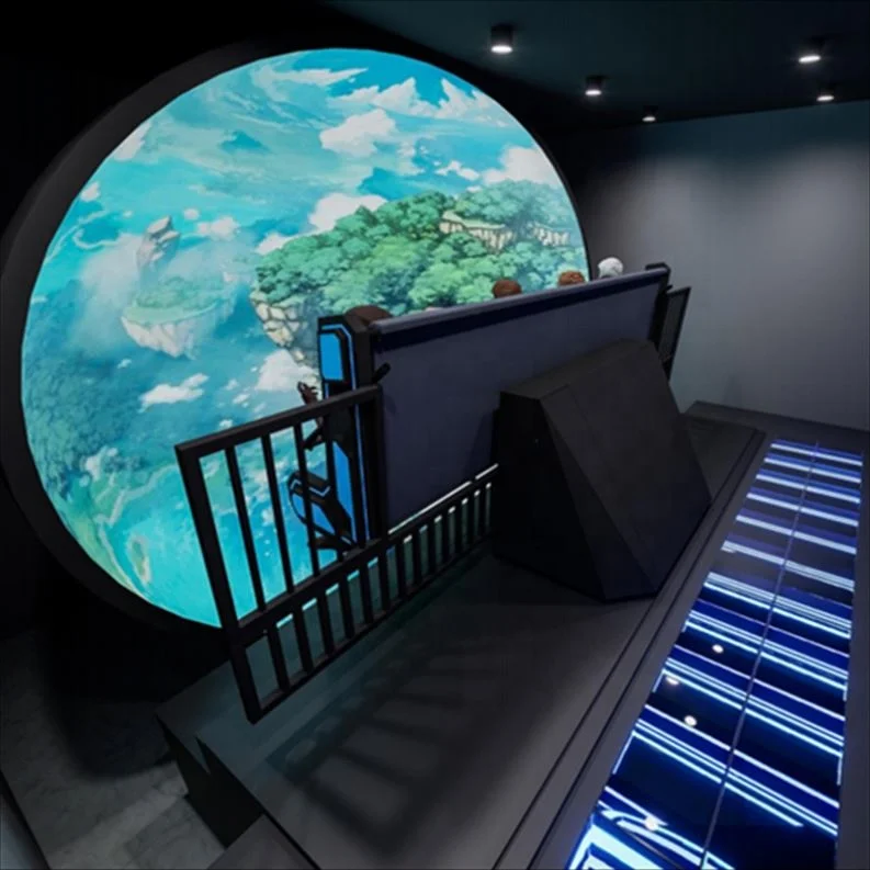 Indoor Flying Theater Simulator Multiplayer 3D 5D 7D 9D 12D VR/AR/MR Cinema PC Material Equipment from Supplier