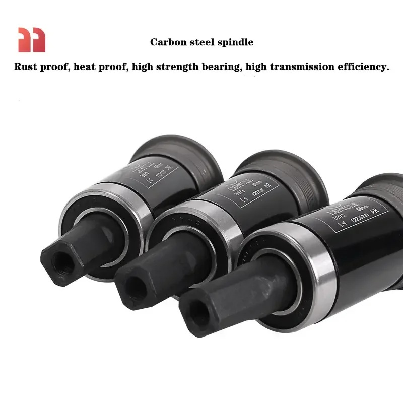 High Quality Mountain Bike Bottom Bracket Axle BB73 Threaded Type Aluminum Sealed Bearing Hollow Integrated Bicycle Center