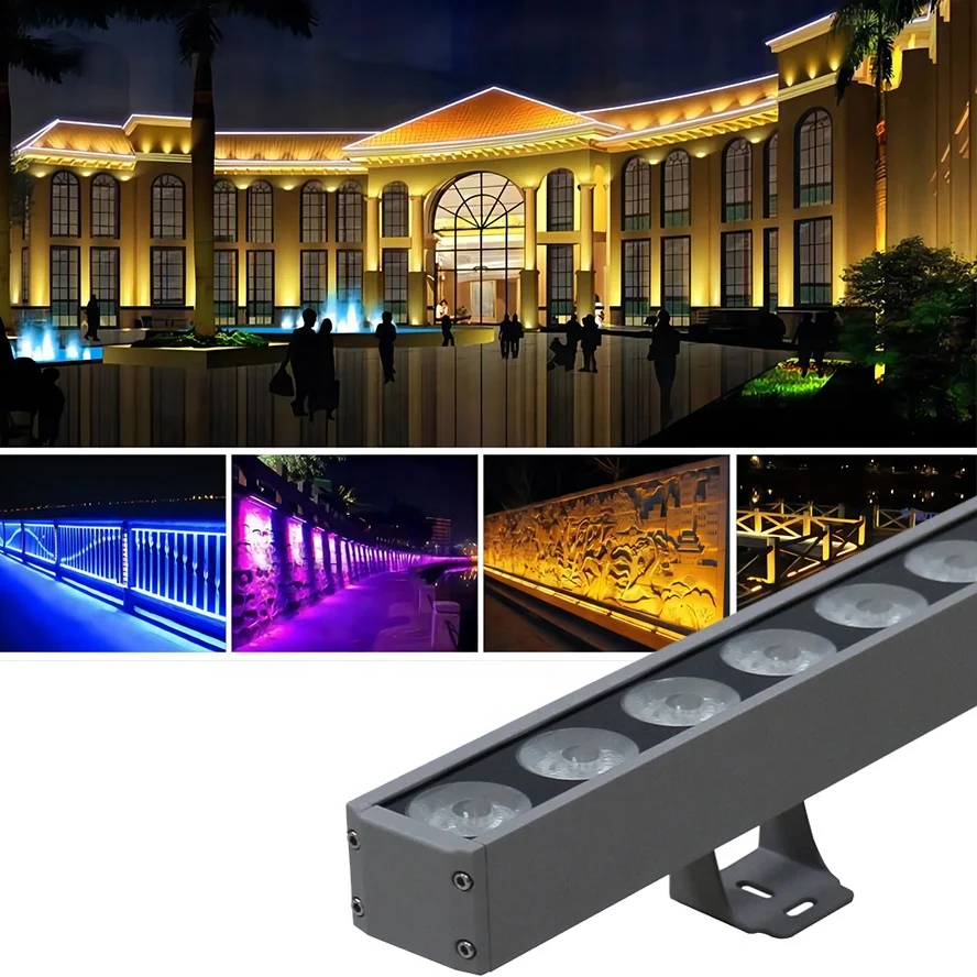 Promotion Dmx512 Control Available Waterproof China High Power Rgb 18W Ip65 Led Wall Washer