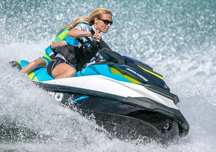 Новинка лидер продаж скоростной катер ГИДРОЦИКЛ низкий расход топлива SeaDoo GTI130 моторная лодка для трех человек