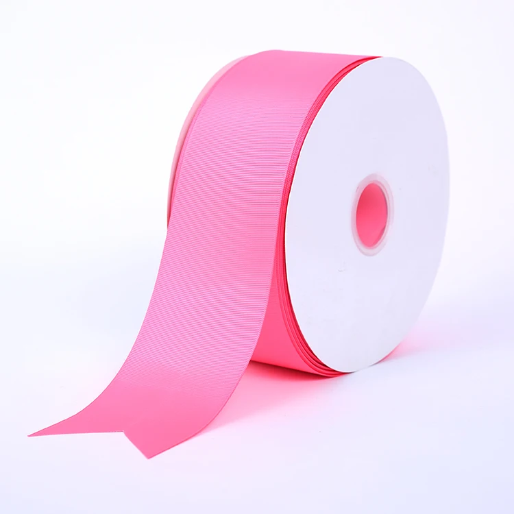 Factory customization Print 3inch bows custom logo personalized logo ribbon wrapping christmas ribbon custom ribbon with logo