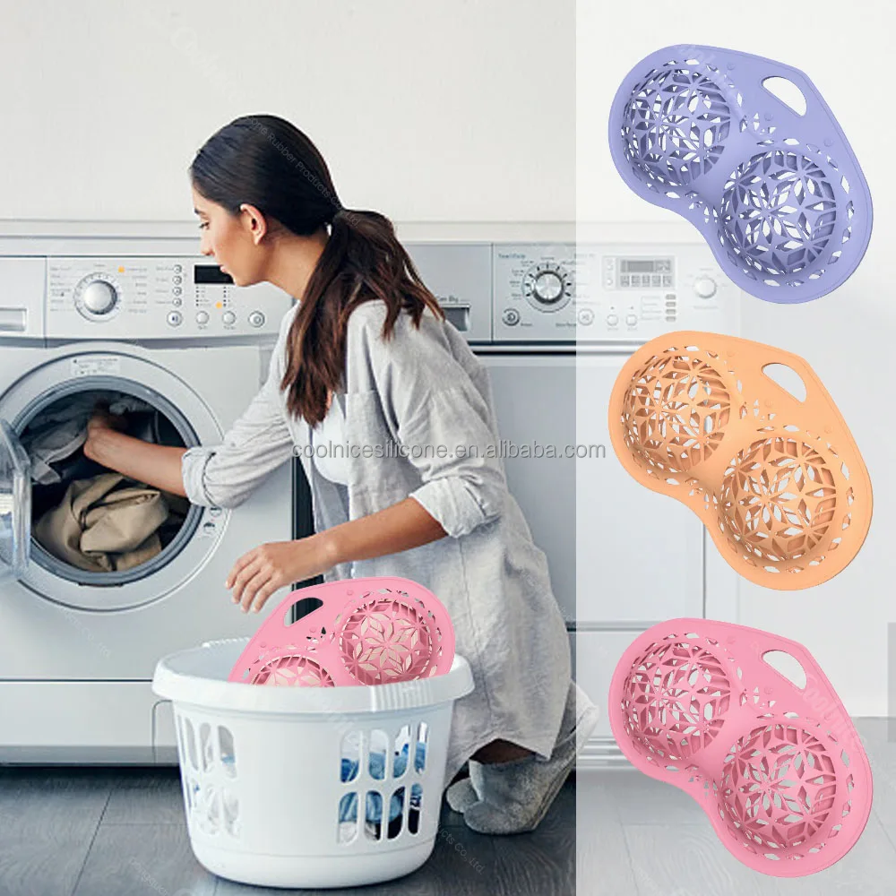 Laundry Bag for Washing Machine & Dryer Silicone Lingerie Bags for Washing Delicate Bra Washing Bag for Laundry