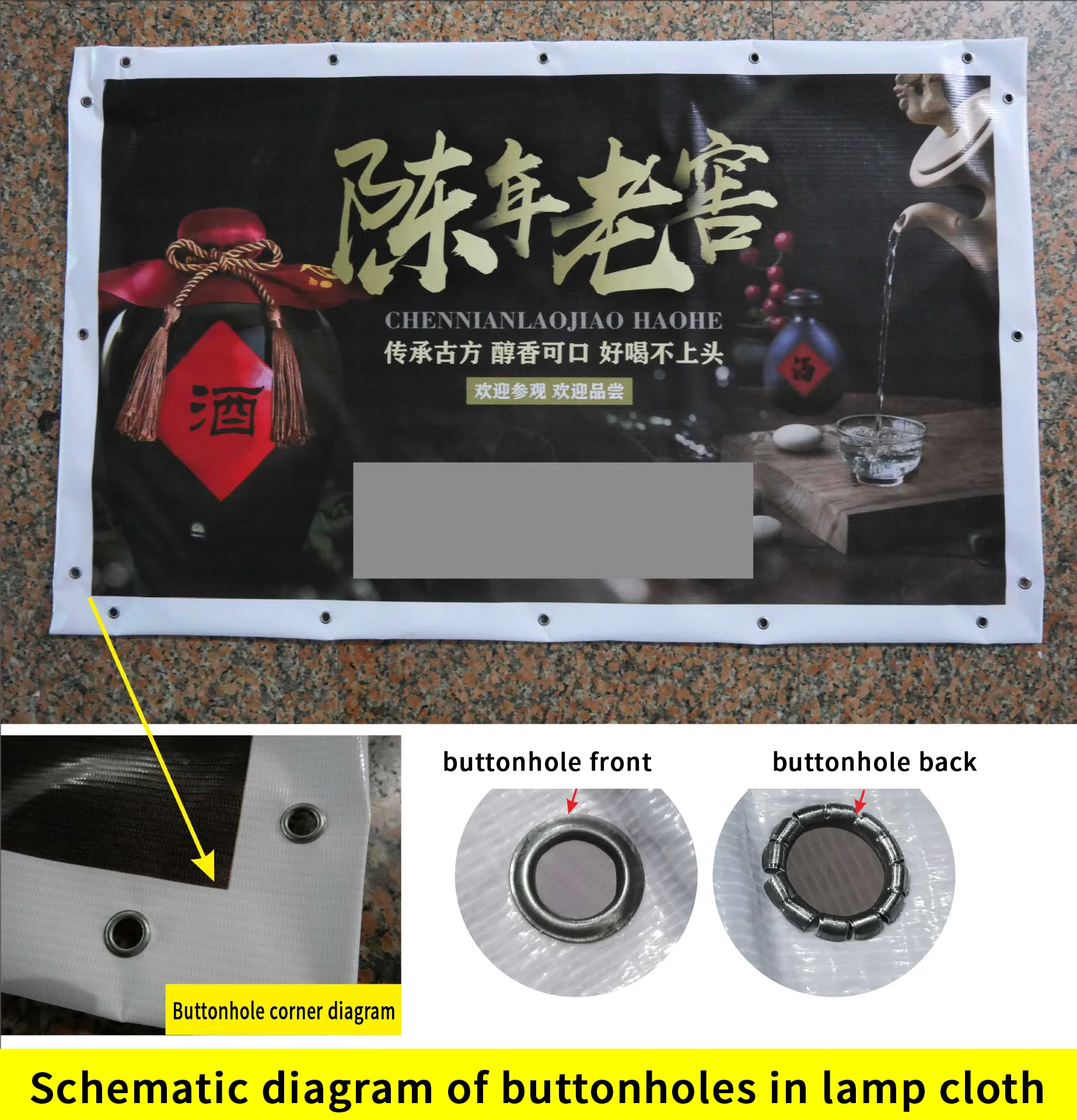 Custom Printing Large Size Outdoor Advertising Banner Pvc Coated Flex Banner