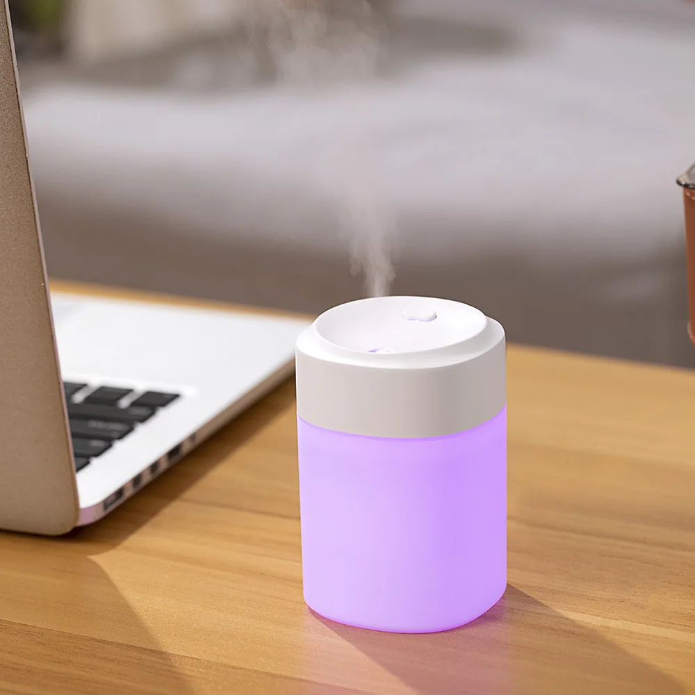 2023 New Arrival Home Office Mini Portable Aroma Diffuser Night Light Car USB Colorful Humidifier