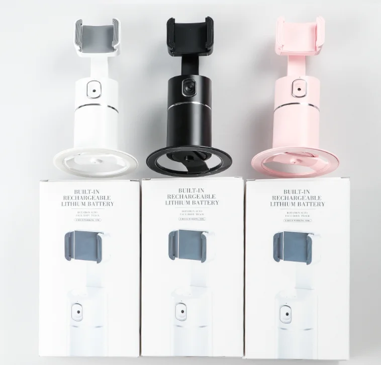 Хорошее качество ai automatic Штатив для селфи с отслеживанием лица Водонепроницаемый держатель для телефона Автомобильный держатель для телефона