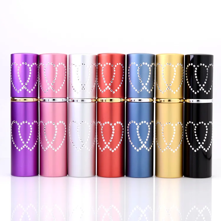 Тип губной помады, оптовая продажа, безопасность, Самооборона, газ, пимента для женщин, пластиковая бутылка-спрей для перца