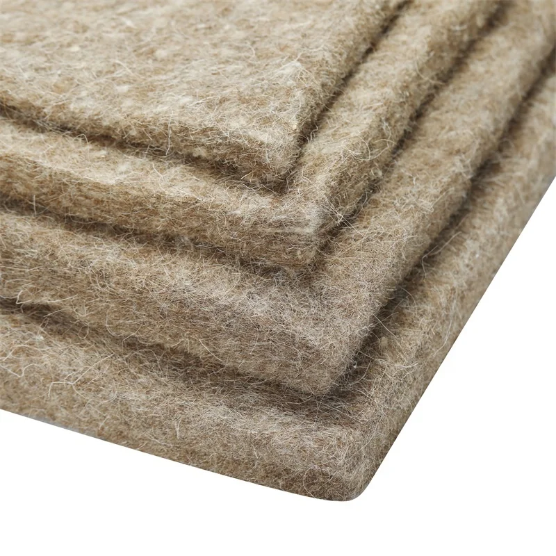 Non-woven Grey Wool Felt 5mm-40mm Thick Felt Pressed Industrial Wool Felt used for industry
