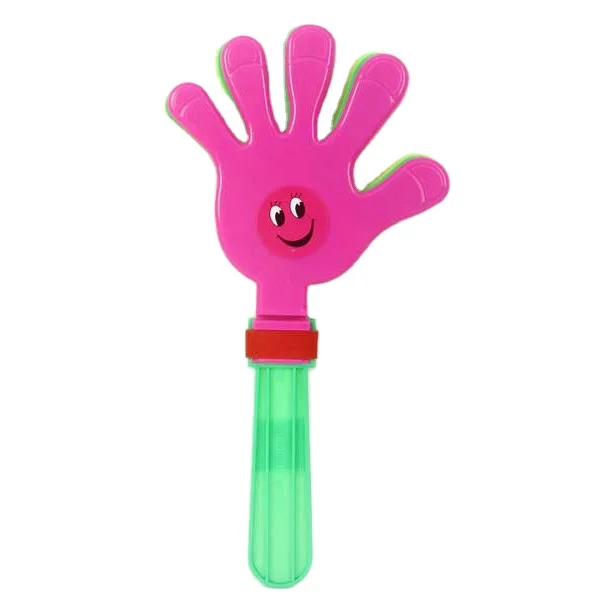 Promotional toys big hand bat plastic cheering hand clap toy for kids