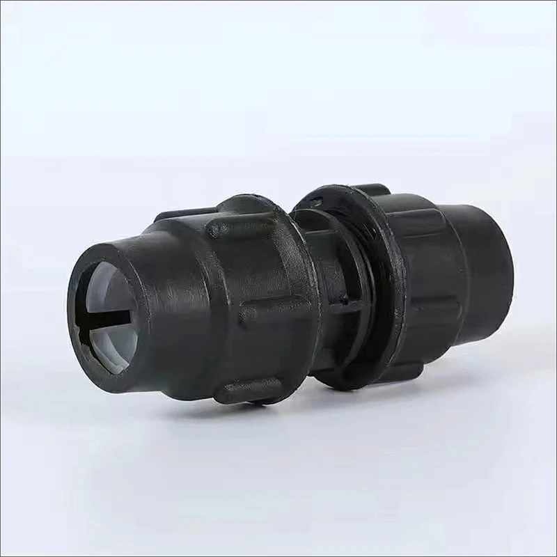 High quality Irrigation Pipe Fittings Agricultural Pipe Use Quick Joint Connectors Fittings 2 Inch Straight PE Couplings