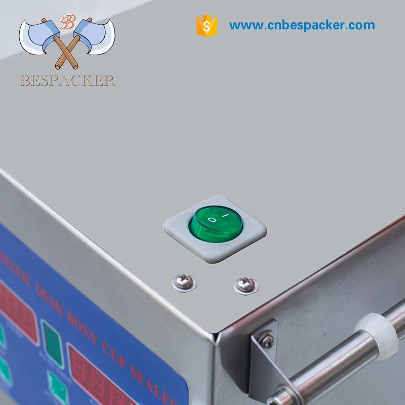 Semi automatic cream cup filling machine best price continuous plastic aluminum foil sealing machine