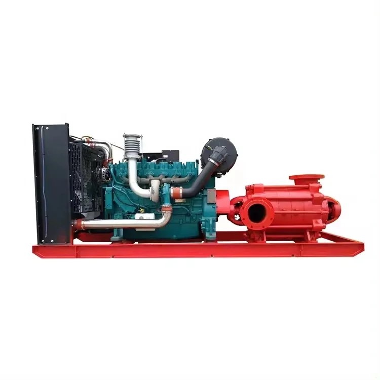 100 hp high pressure booster diesel engine agriculture irrigation water pump multistage centrifugal Fire Fighting Pump