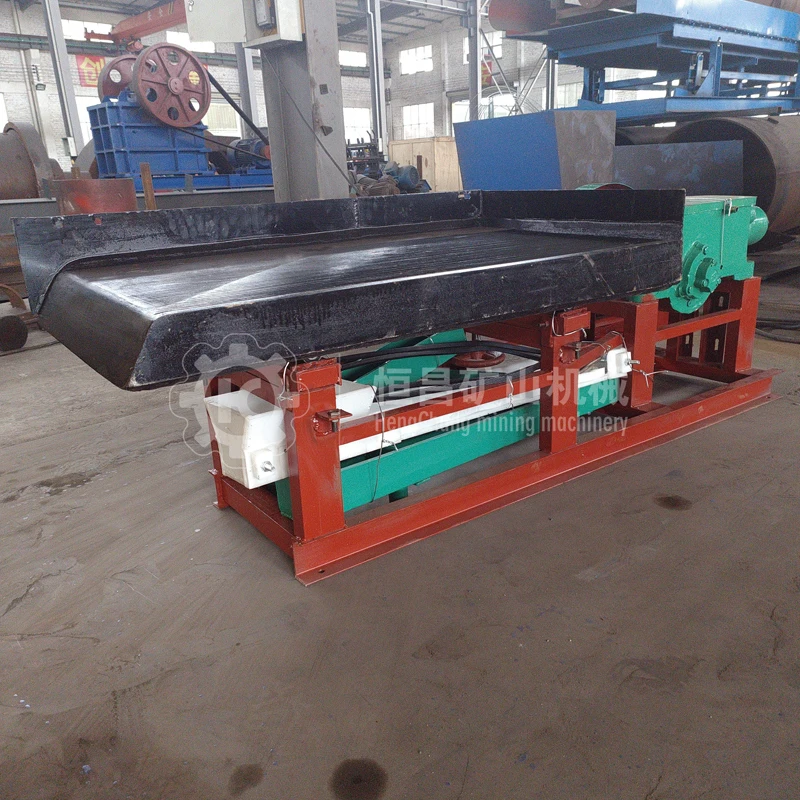 Gold mining washing equipment shaking table machine for gold refinery
