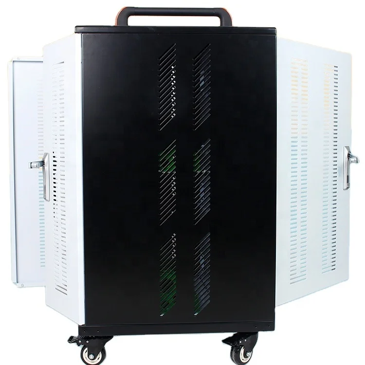 
Cold Rolled Steel single iron door 40 way USB Tablet school fast quick charging cabinet 