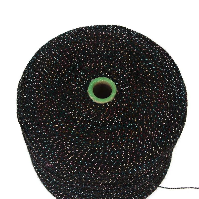 
Craft woven acrylic Lurex wear-resistant hand-knitted yarn 