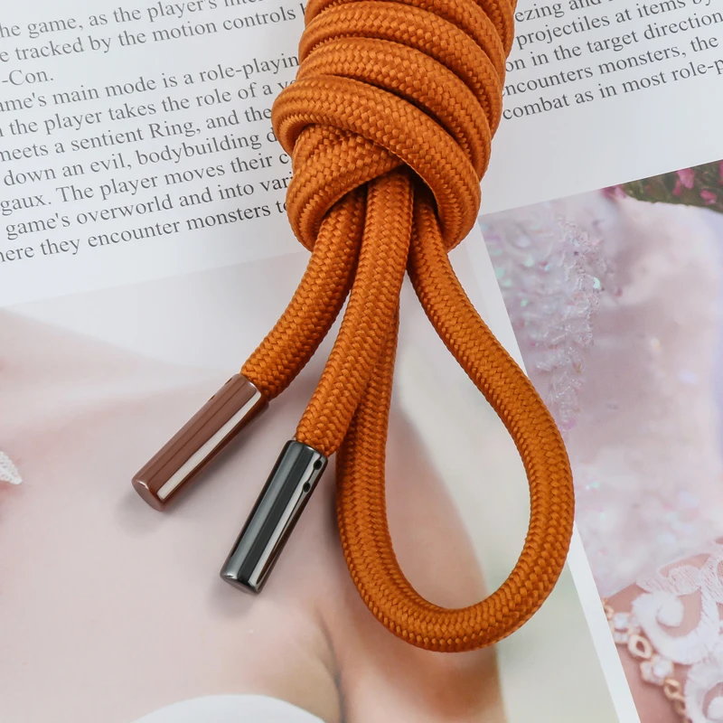 Спрей матовая покрытый резиной металлический Aglets советы используется для завязки на шортах