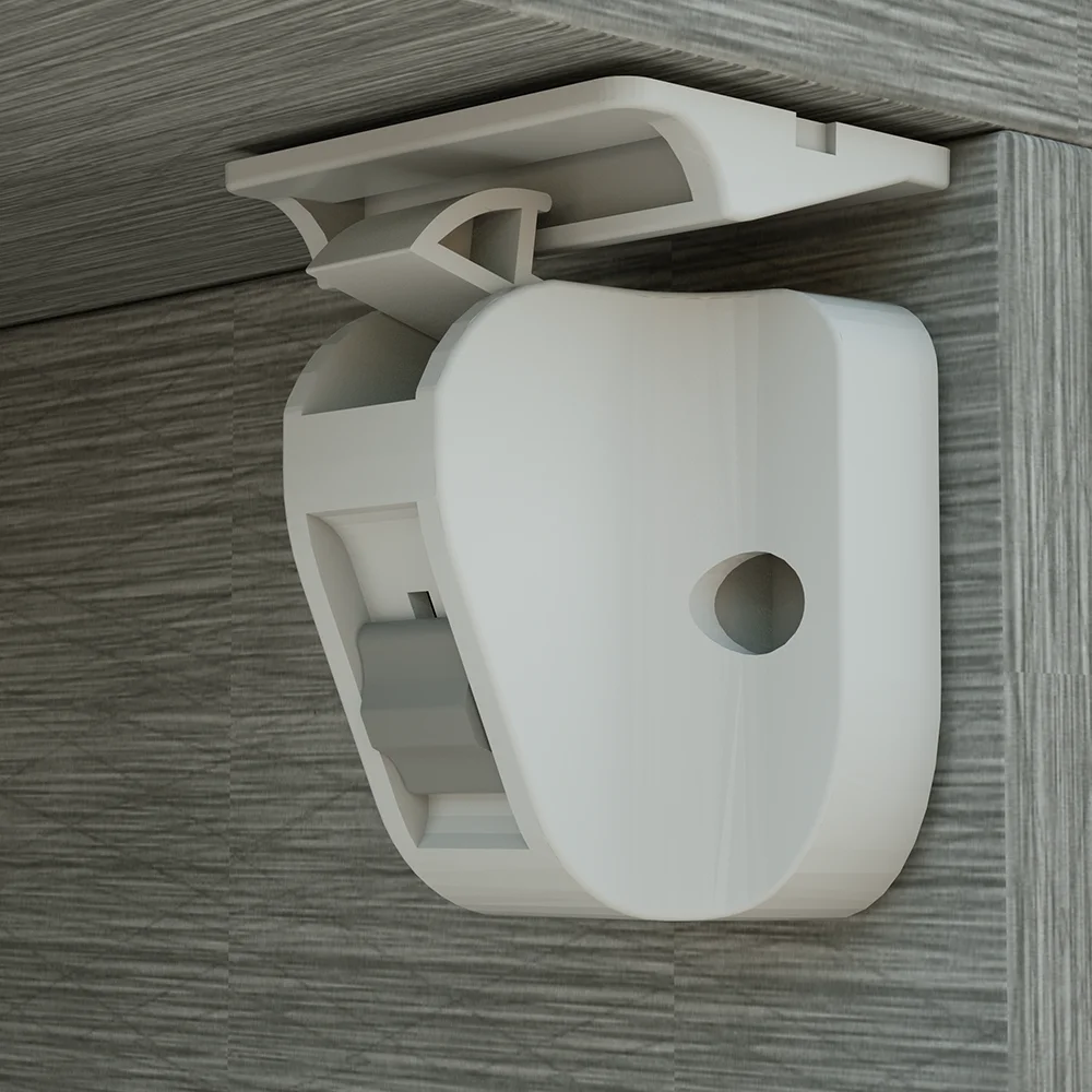 OEM Magnetic Baby Child Kids Safety Lock Magnetic Locking System Drawer Cabinet Cupboard Magnetic Lock with Key.