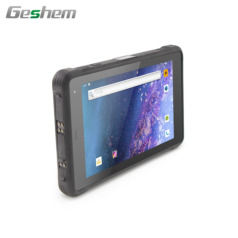 sunreadable rugged android tablet 8 inch 1000nits MTK6771 4GB ram 64GB rom WiFi 4G TLE GPS and 2D and NFC optional