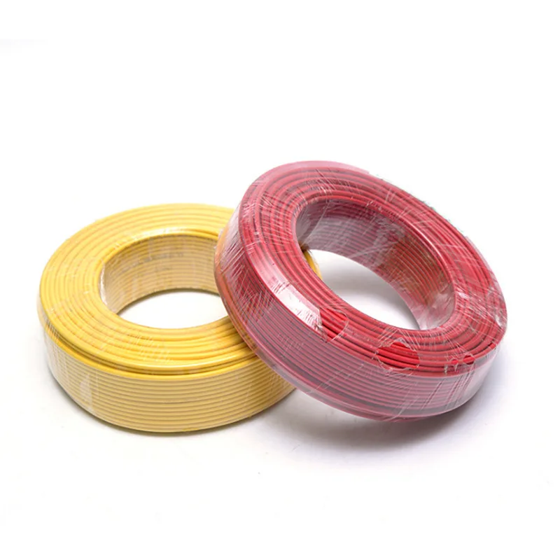 Hot H05V-U H07V-R H 1.5mm 2.5 4 6 10 25 Copper core PVC Insulated Electrical Cable and Wire Price Building