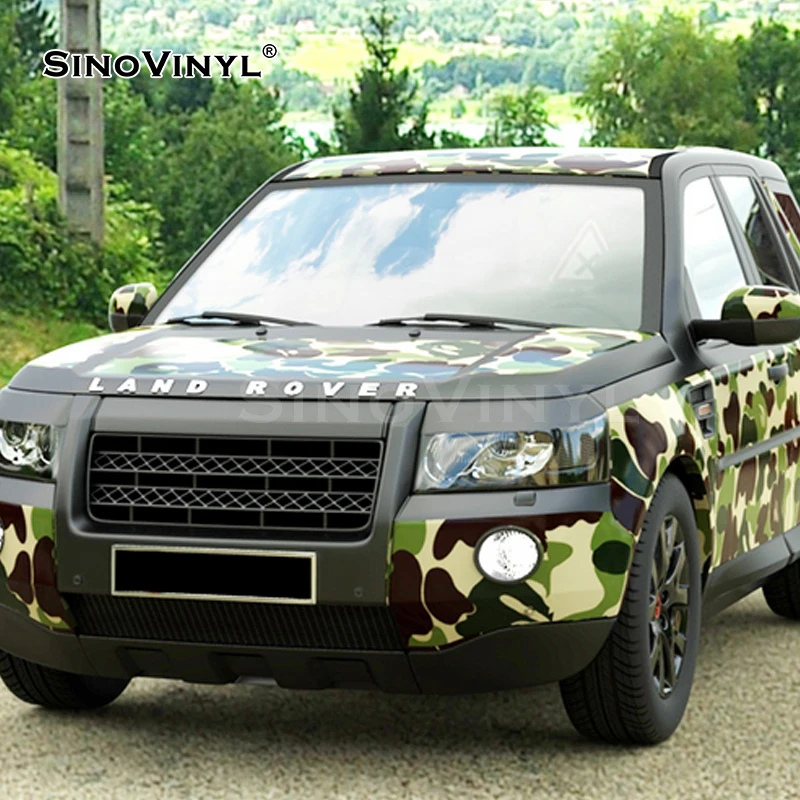 Digital Camo Car Wrap Camouflage Vinyl Muliti Pattern Digital Graphic Pattern Car Body Sticker Motor Vinyl