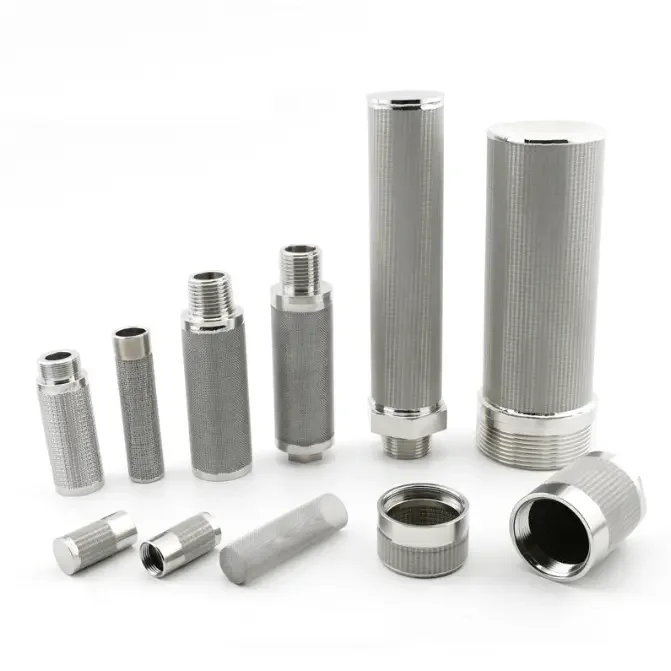 0.1 0.3 0.5 5 22 50 100 300 for Micron Filter Tube 304 316L Stainless Steel Sintered Filter Element