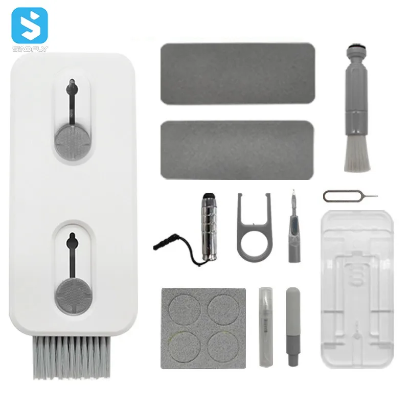 Hot Selling Multifunctional Earphone Cleaning Pen Portable Keyboard Headset Computer Phone Camera Tablet Cleaning kit For Airpod