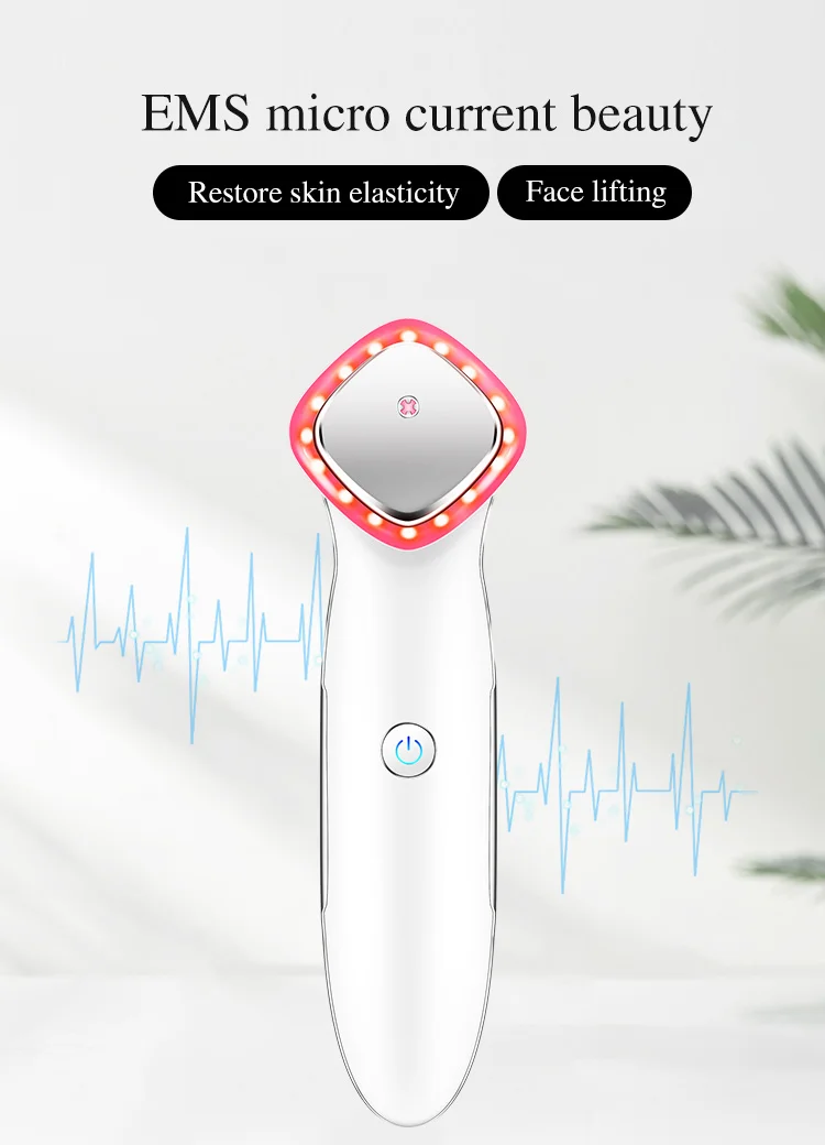The New Skin Lifting Tightening Machine Tenses Clean Face Pore Facial Massager Beauty