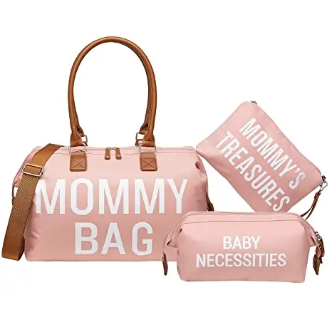 Top Selling New Product Mommy Bag Big Diaper Bag Large Tote Bag Travel For Baby Multi-Function Shopping Outdoor